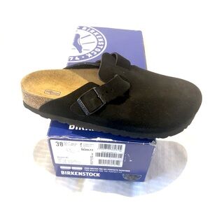 New Birkenstock Boston Black size 38